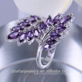 925 Silver Ring ,Fashion Costume Jewelry China CZ Rings